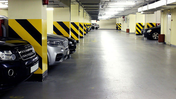 Hầm gửi xe chung cư