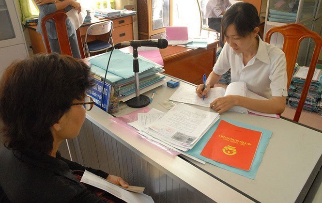 Chi nhánh văn phòng đất đai cấp sổ đỏ